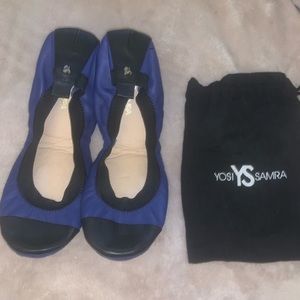 Yosi Samra samantha foldable ballet flats with dust bag